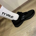 ty vole socks with sneakers
